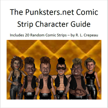 punksters comic strip character guide
