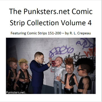 punksters comic strip collection volume 4
