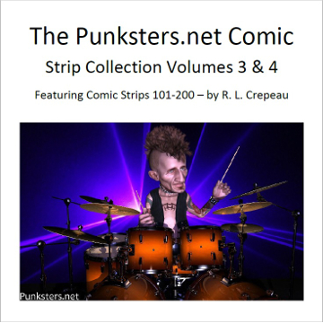 punksters comic strip colection volumes 3 and 4