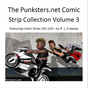 punksters comic strip collection volume 3